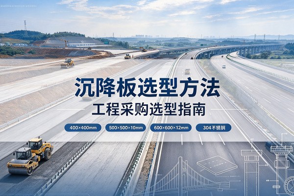 平远沉降板选择方法