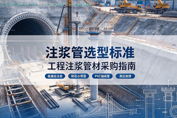 平远注浆管选型标准